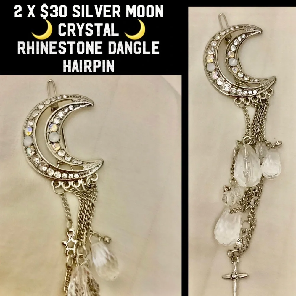 Super Elegant Embellished Hairpin to Enhance your Casual or Night Our Hair look